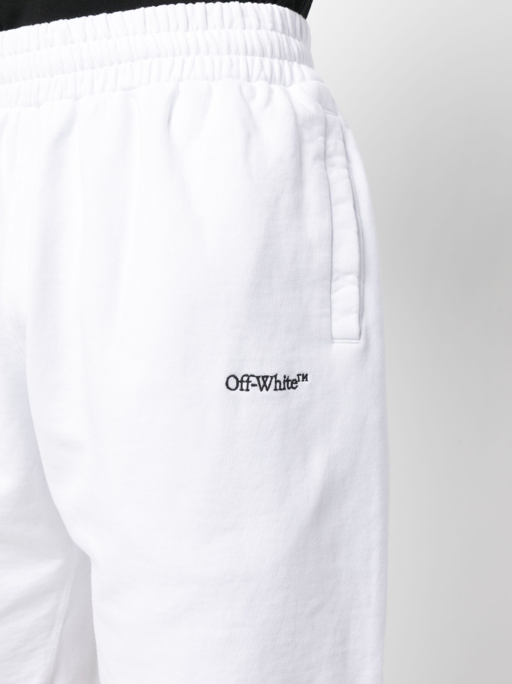 Scribble Diag print track shorts - 5