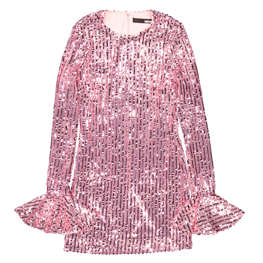 Rotate Sequins LS Mini Dress - 5