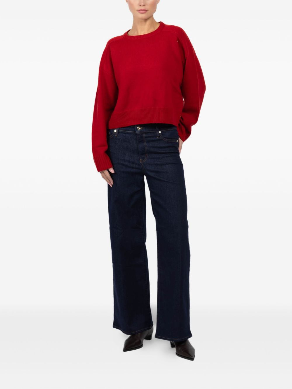 five-pocket denim jeans - 2