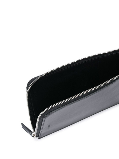 Jil Sander Tangle zip around wallet outlook