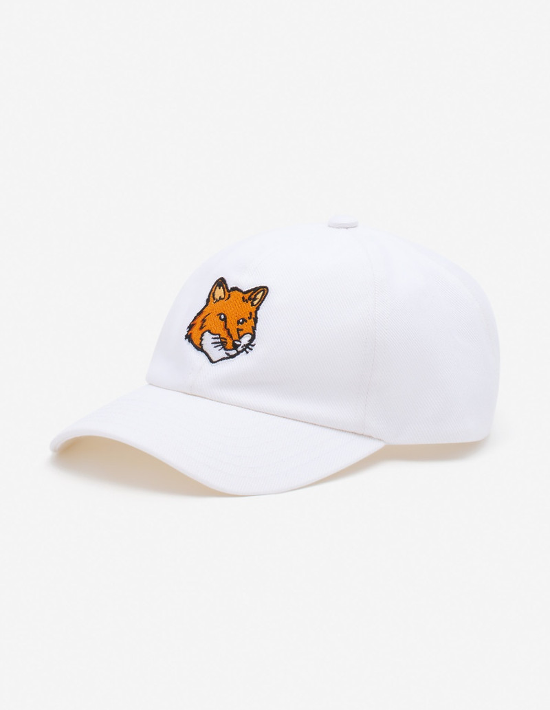 LARGE FOX HEAD EMBROIDERY 6P CAP - 1