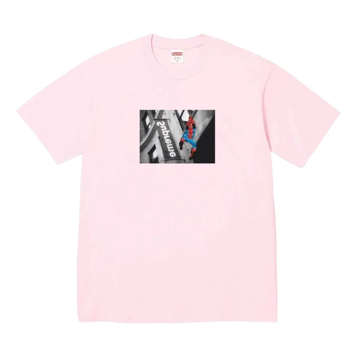 Supreme SS26 Spider-Man T-Shirt 'Light Pink' SUP-SS26-001-LIGHTPNK - 1