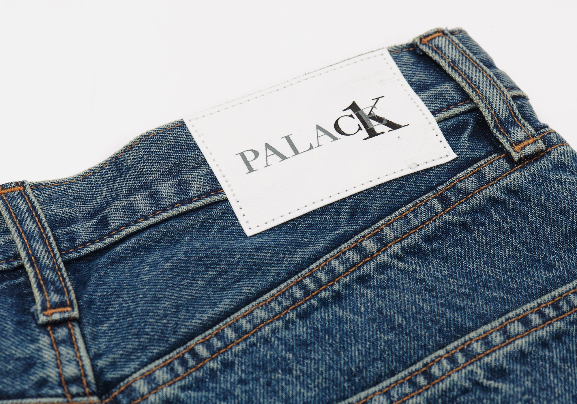 CK1 PALACE BAGGY SHORT TINTED SANDSTONE INDIGO - 3