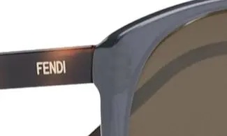 'Fendi Fine 59mm Round Sunglasses - 7