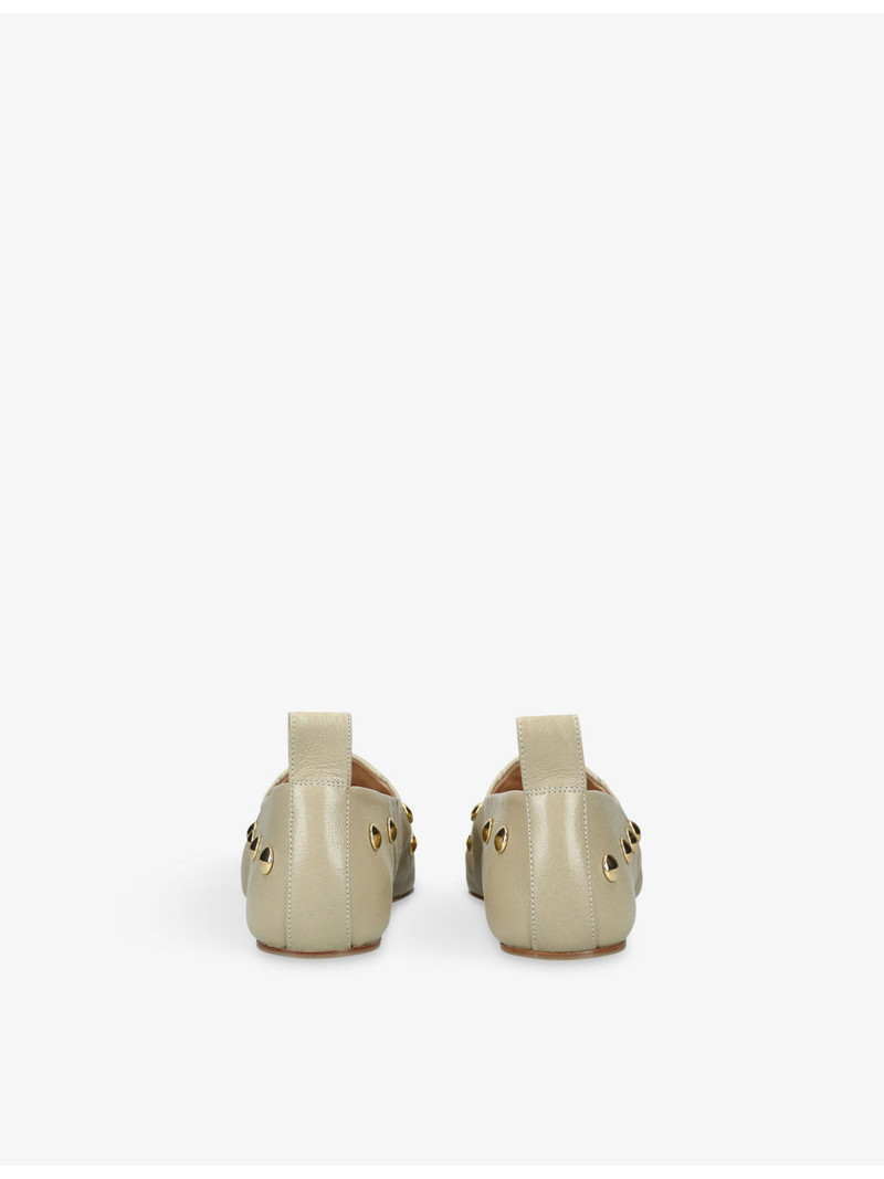 Chloé Rita Stud Leather Flats outlook