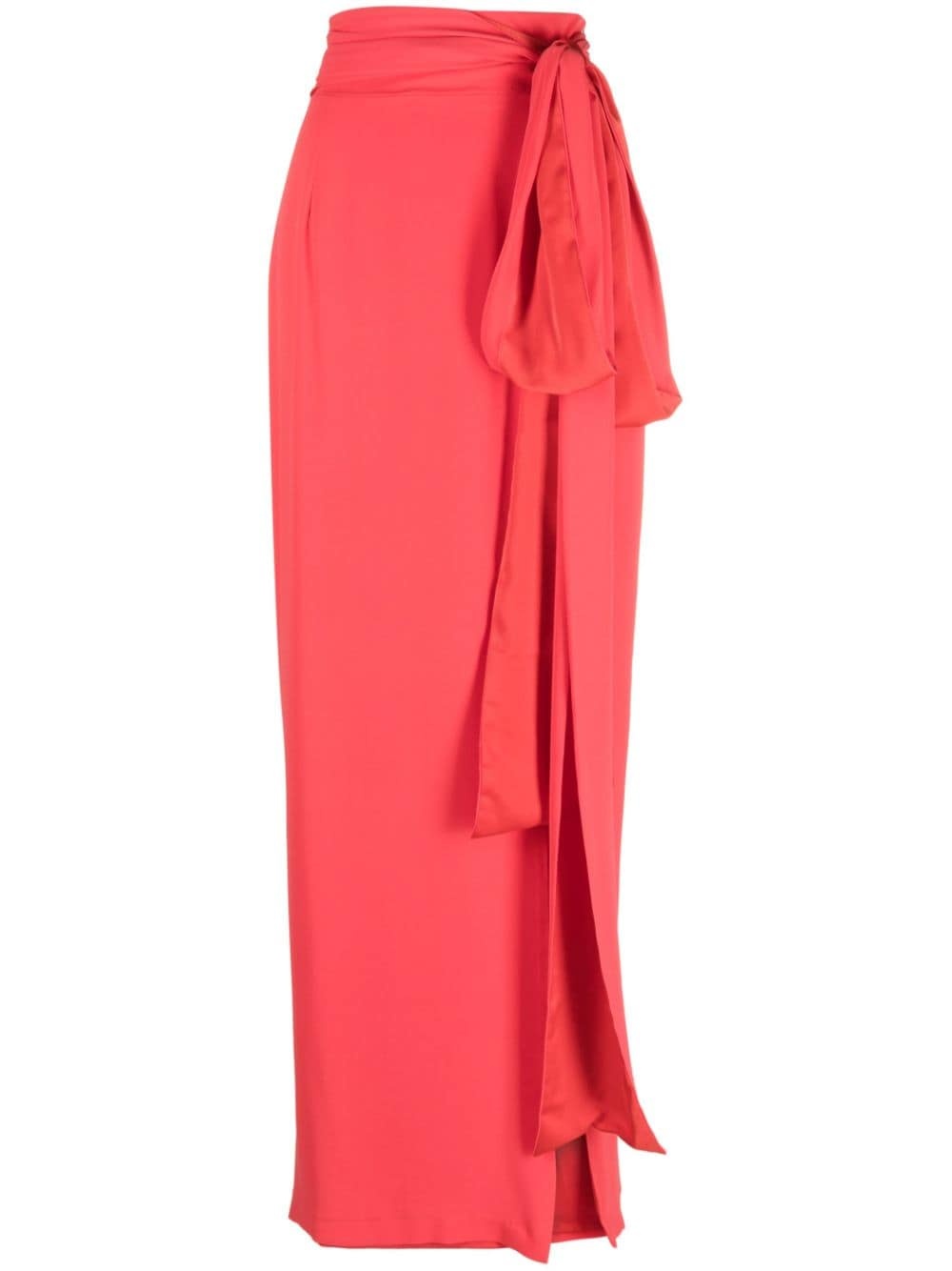 Bruce tie-waist maxi skirt - 1