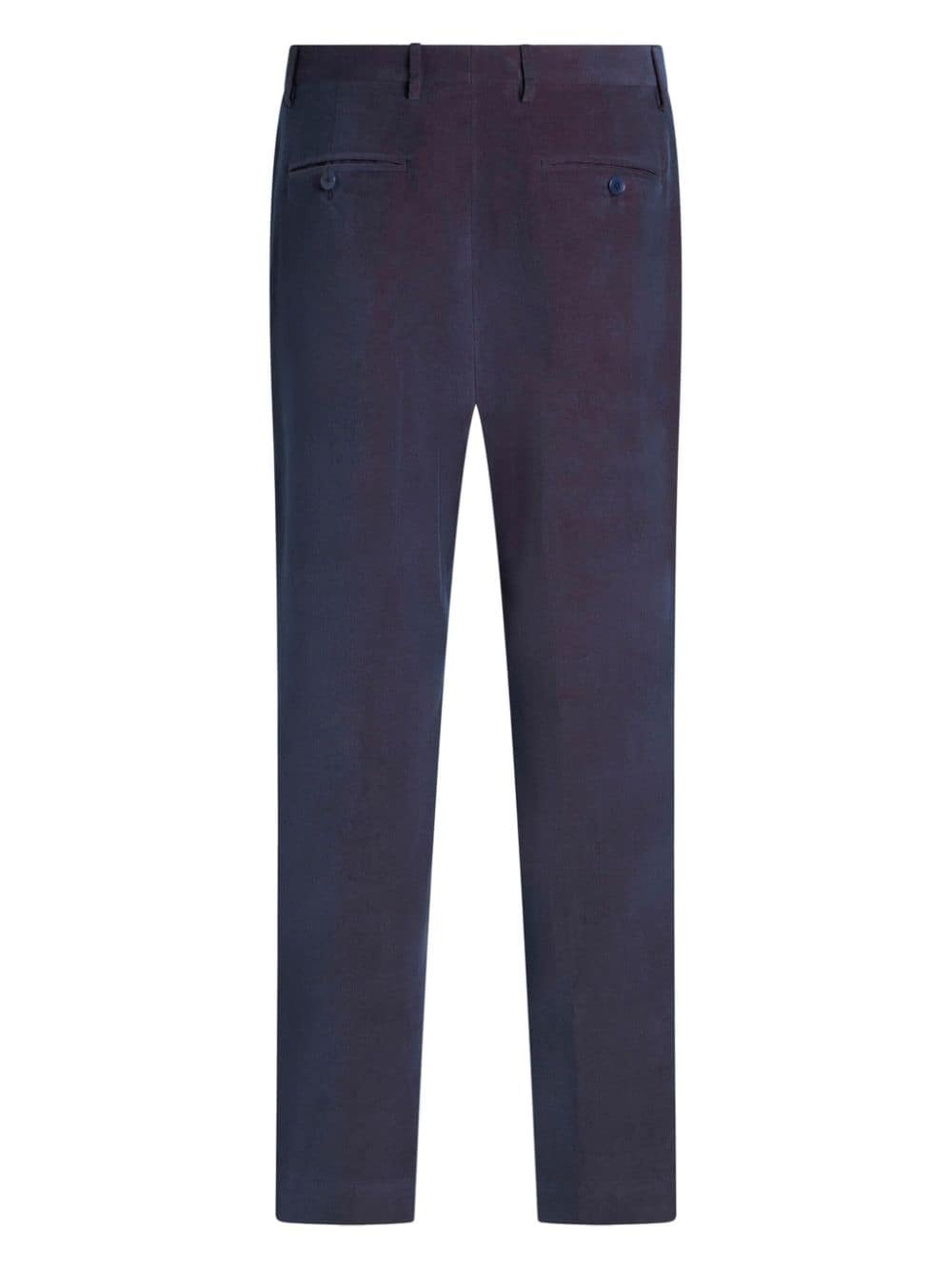 tailored velvet trousers - 7
