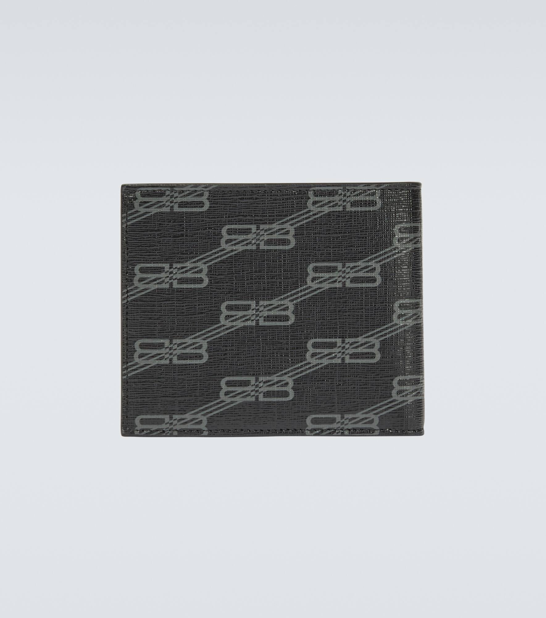 BB leather wallet - 3