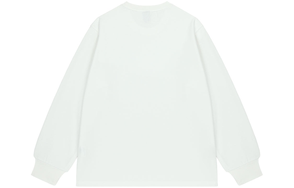 Mizuno Logo Graphic Long Sleeve T-shirt 'White' A2CA2A08 - 2