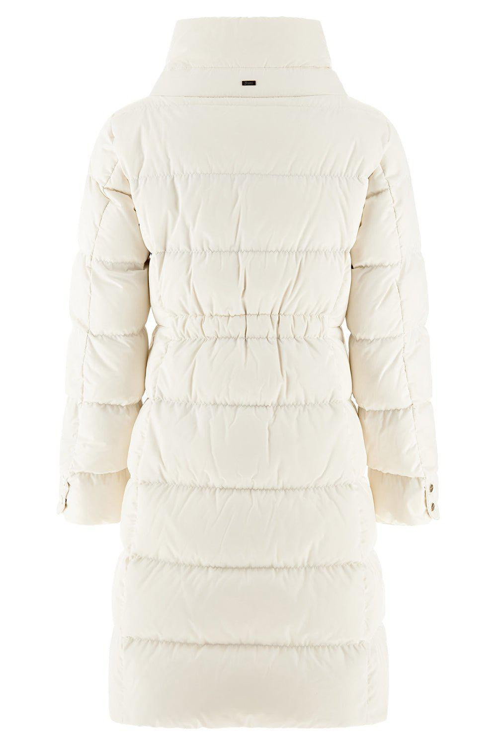 Drawstring Hourglass Coat - 6