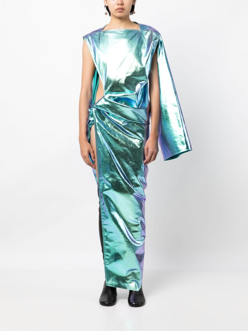 holographic asymmetric gown - 2