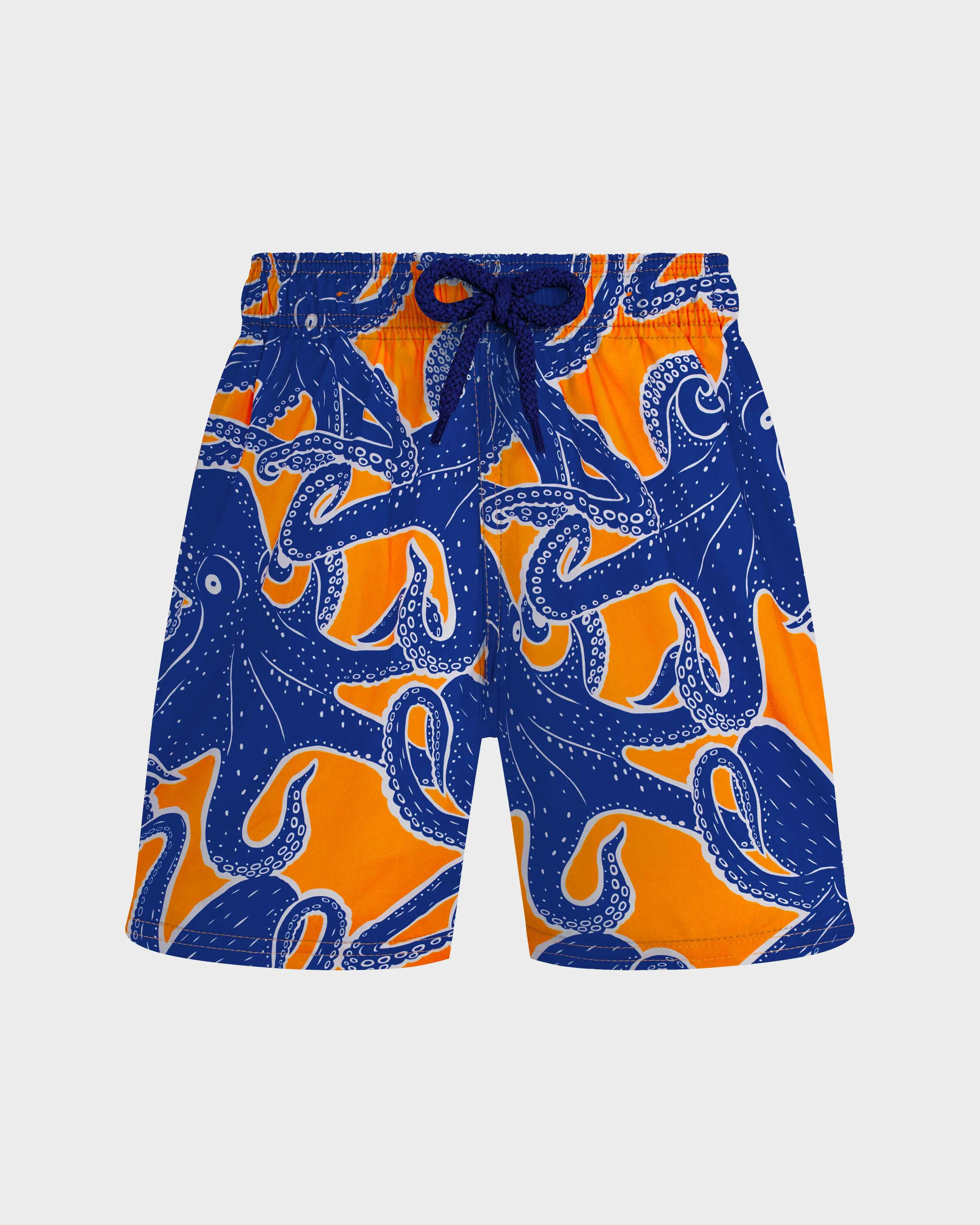 BOYS STRETCH SWIM TRUNKS POULPES - 1