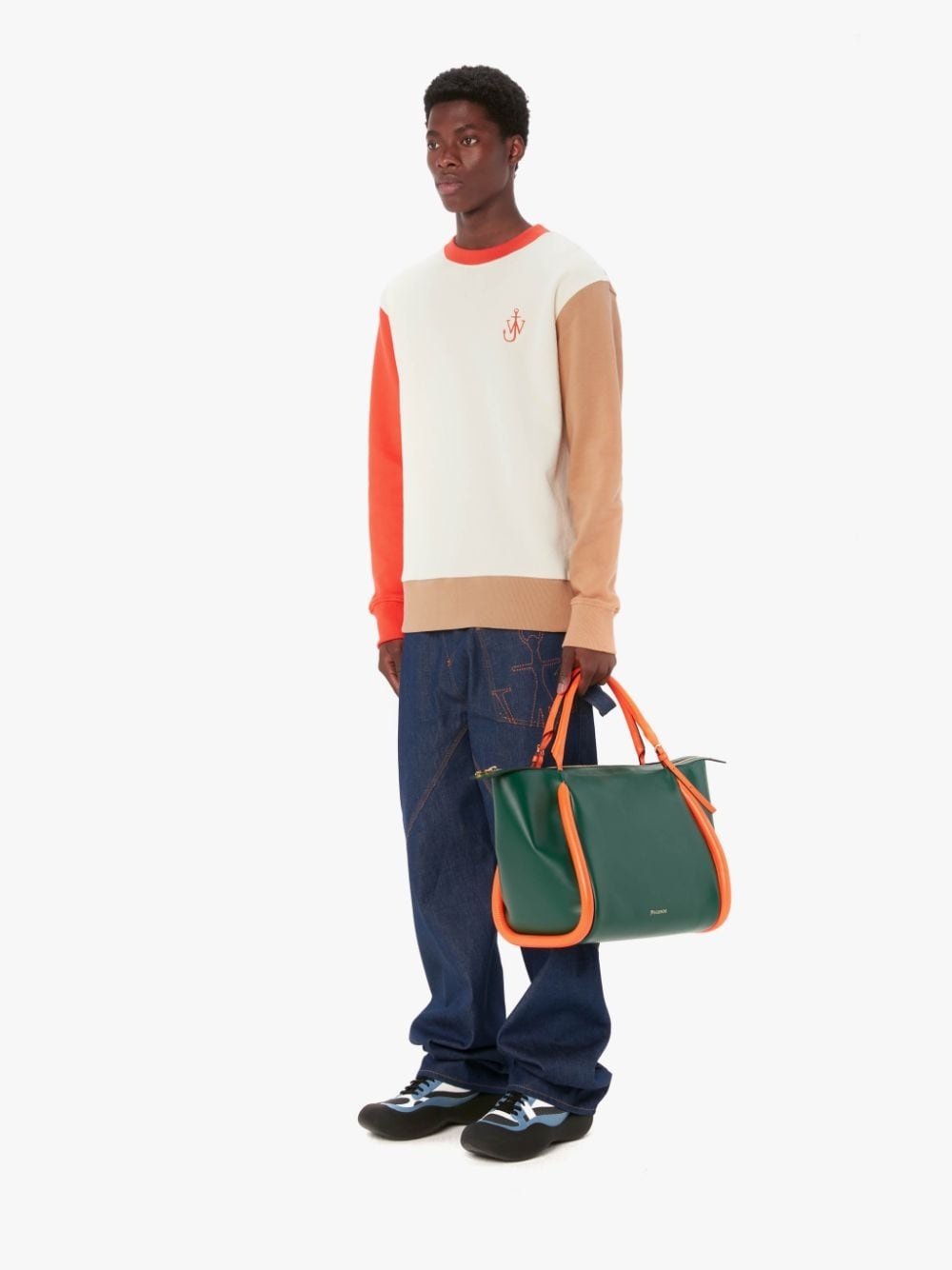 COLOUR BLOCK SWEATSHIRT - 4