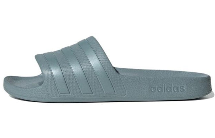adidas Adilette Aqua Non-Slip Wear-resistant Shoe Unisex Gray GZ1153 - 2