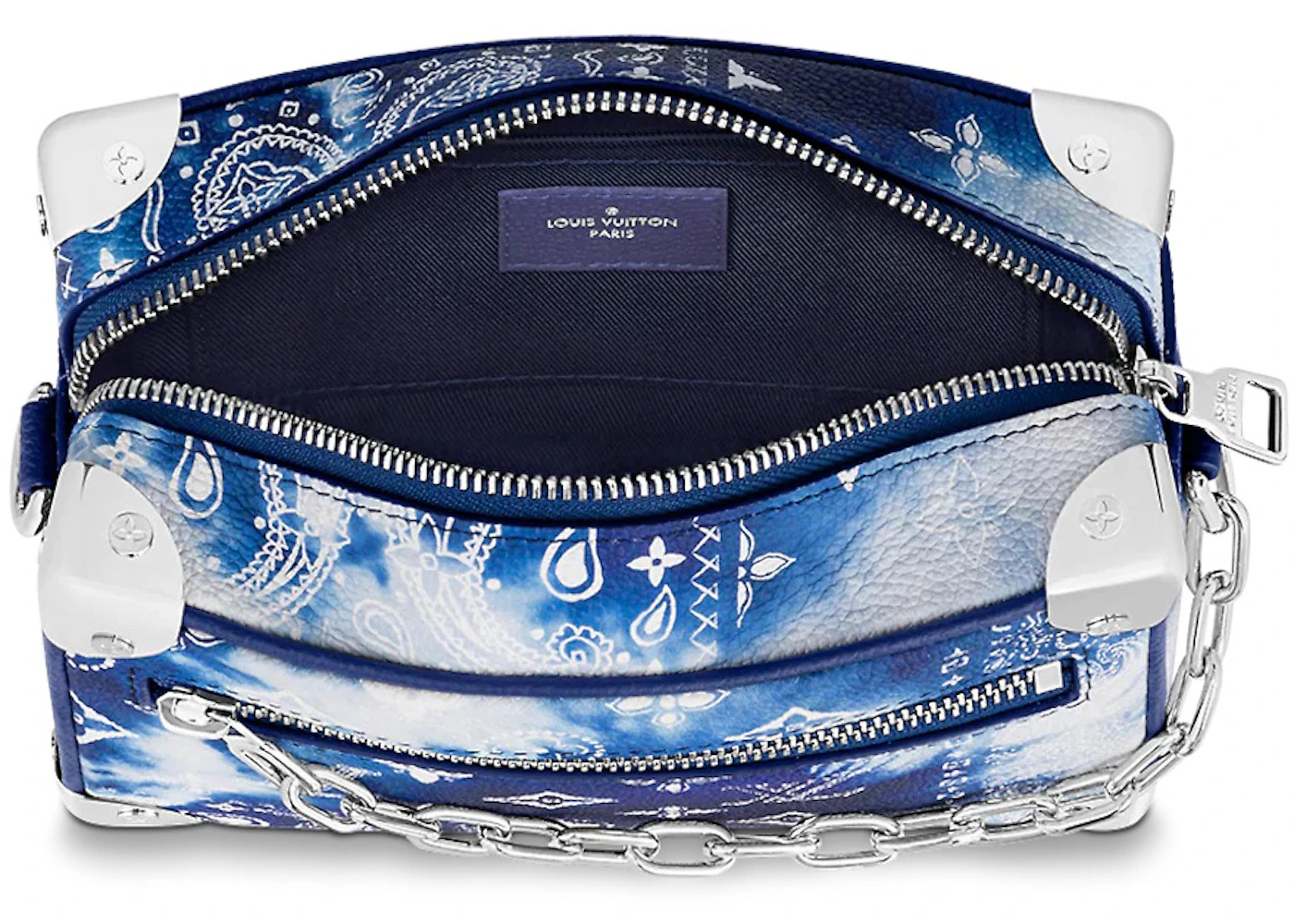 Louis Vuitton Mini Soft Trunk Bandana Monogram Blue - 3