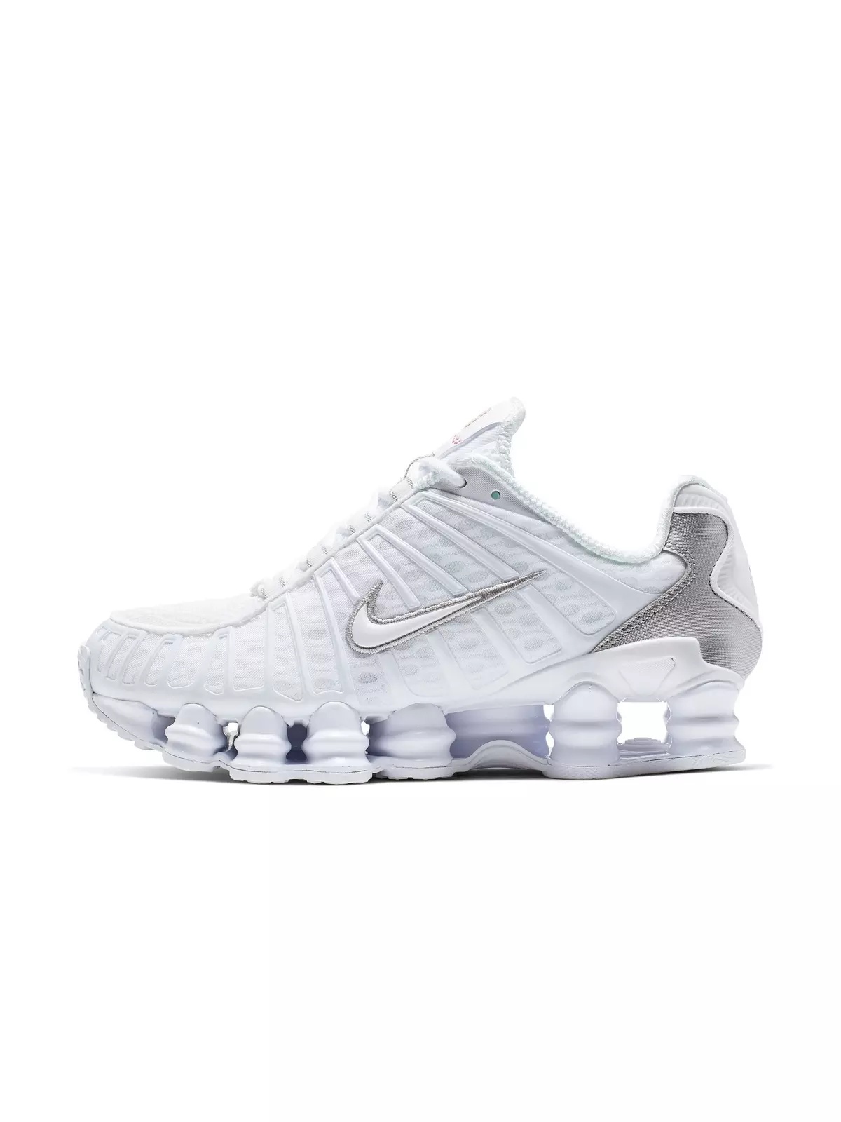 Shox TL "White/Metallic Silver/Max Orange" Women's Shoe - 3