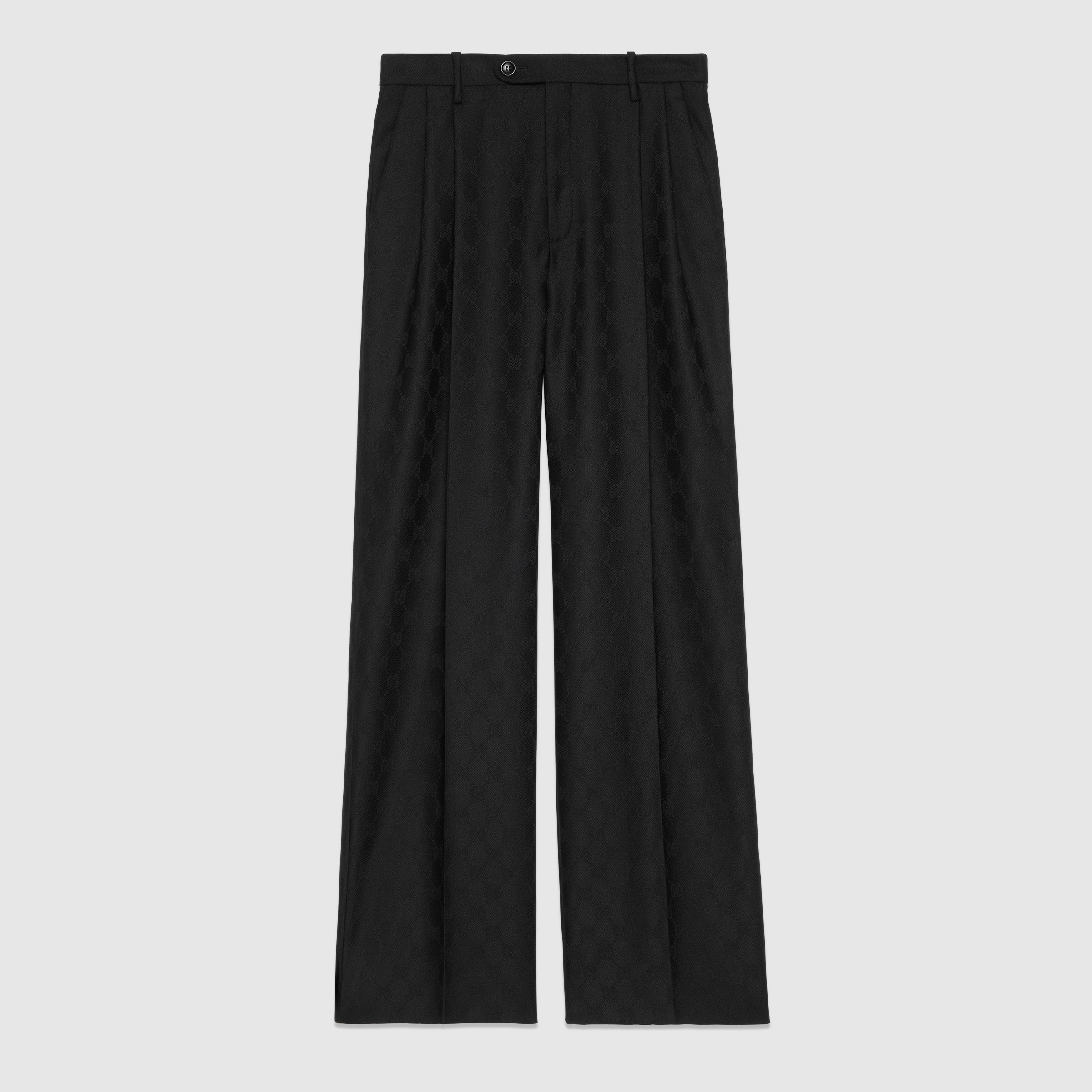 GG wool jacquard pant - 1