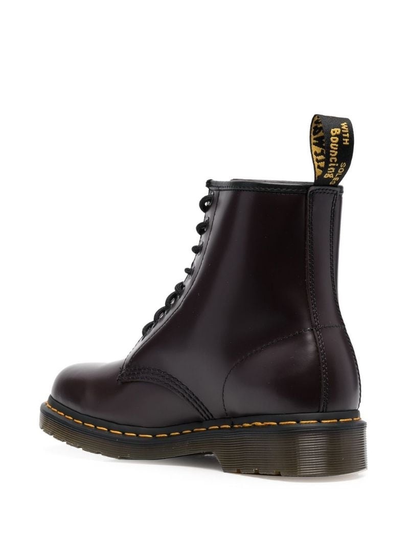 1460 lace-up leather boots - 3
