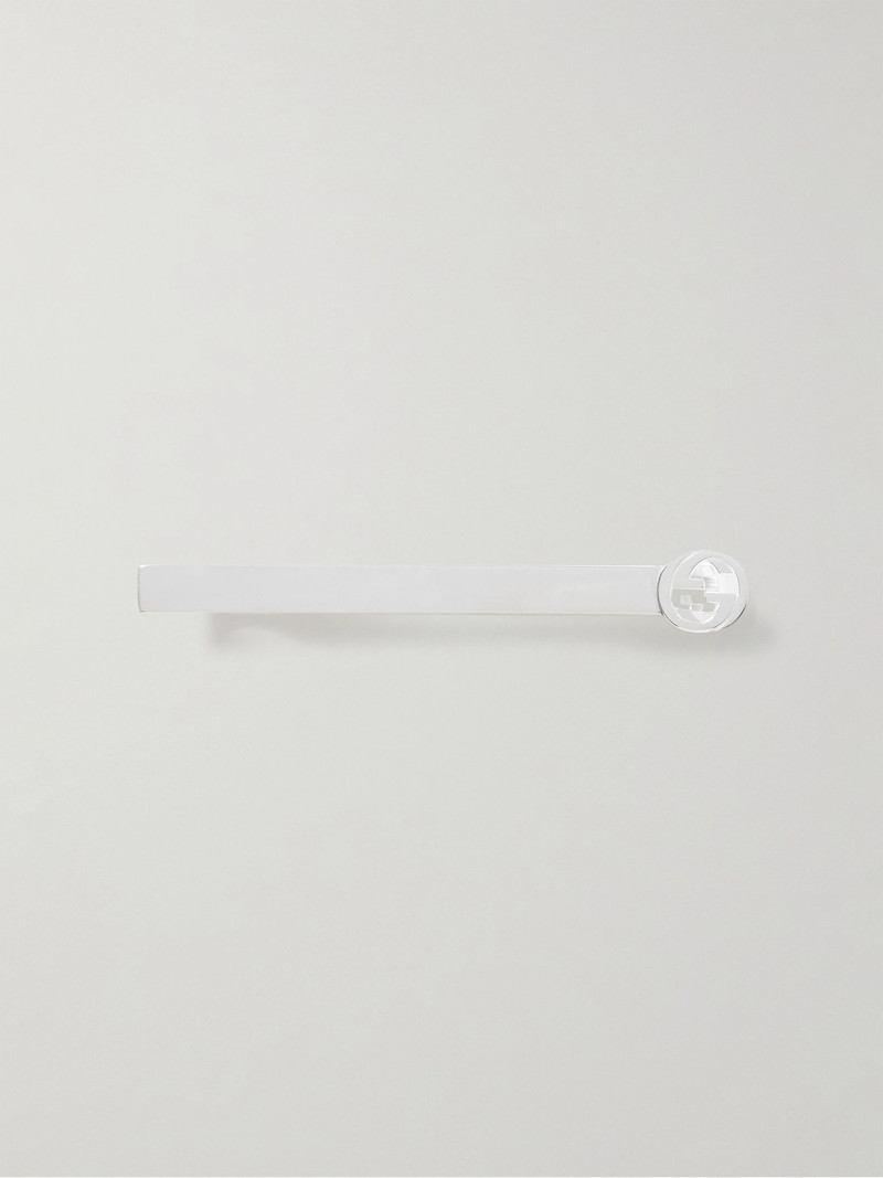 Sterling Silver Tie Pin Silver - 1