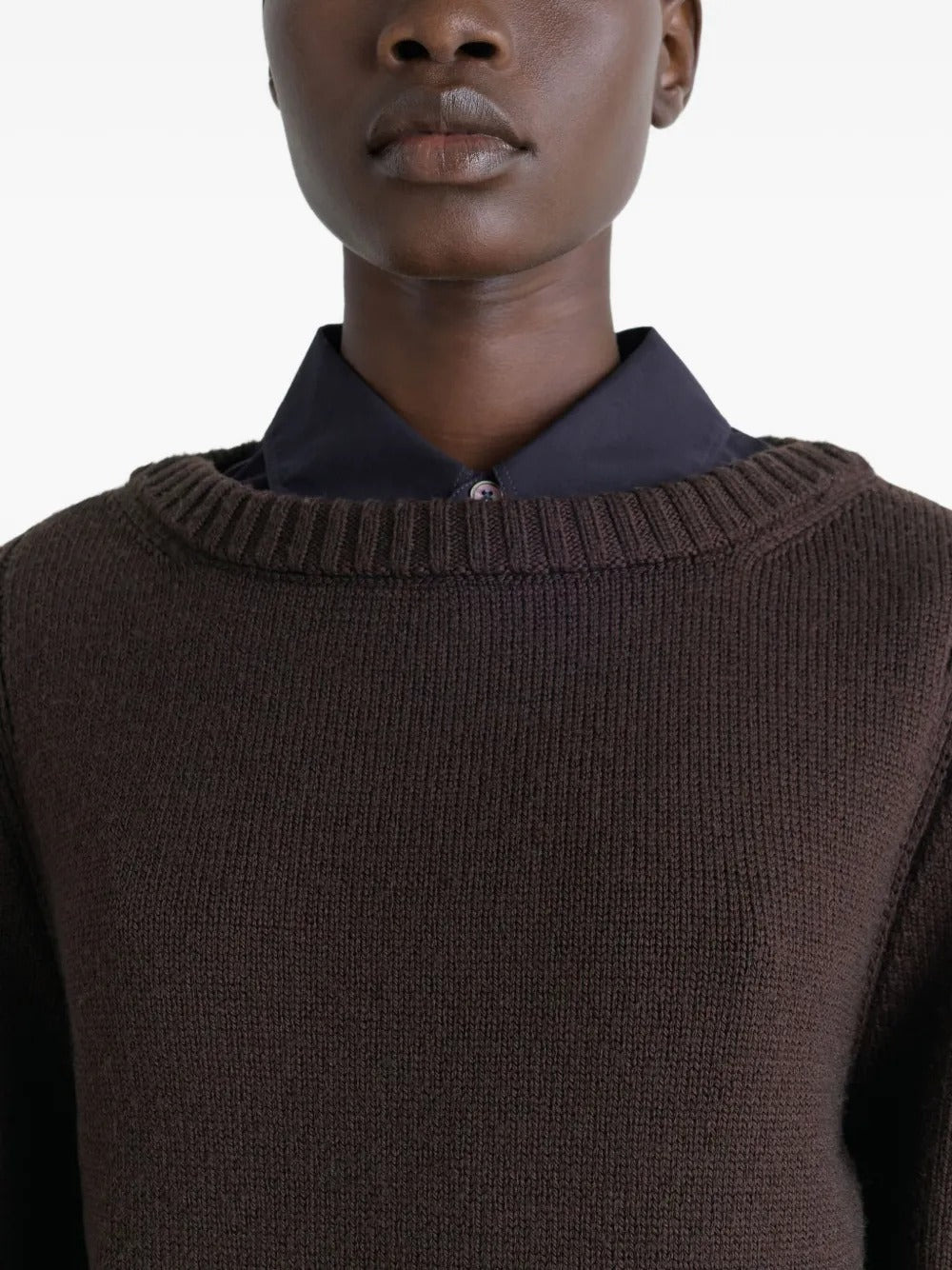 LEMAIRE - Women Slits Sweater - 4