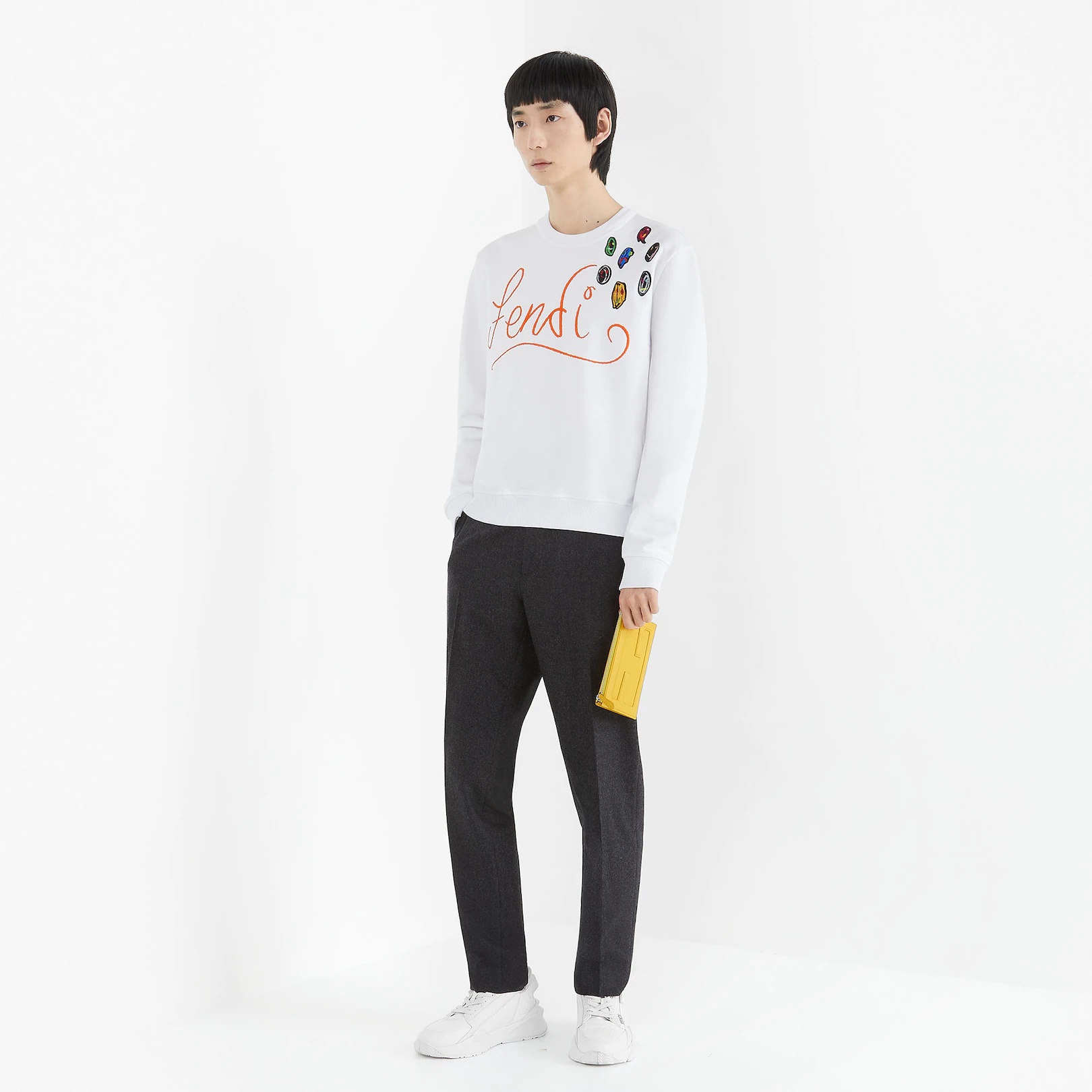 Yellow leather bag 4