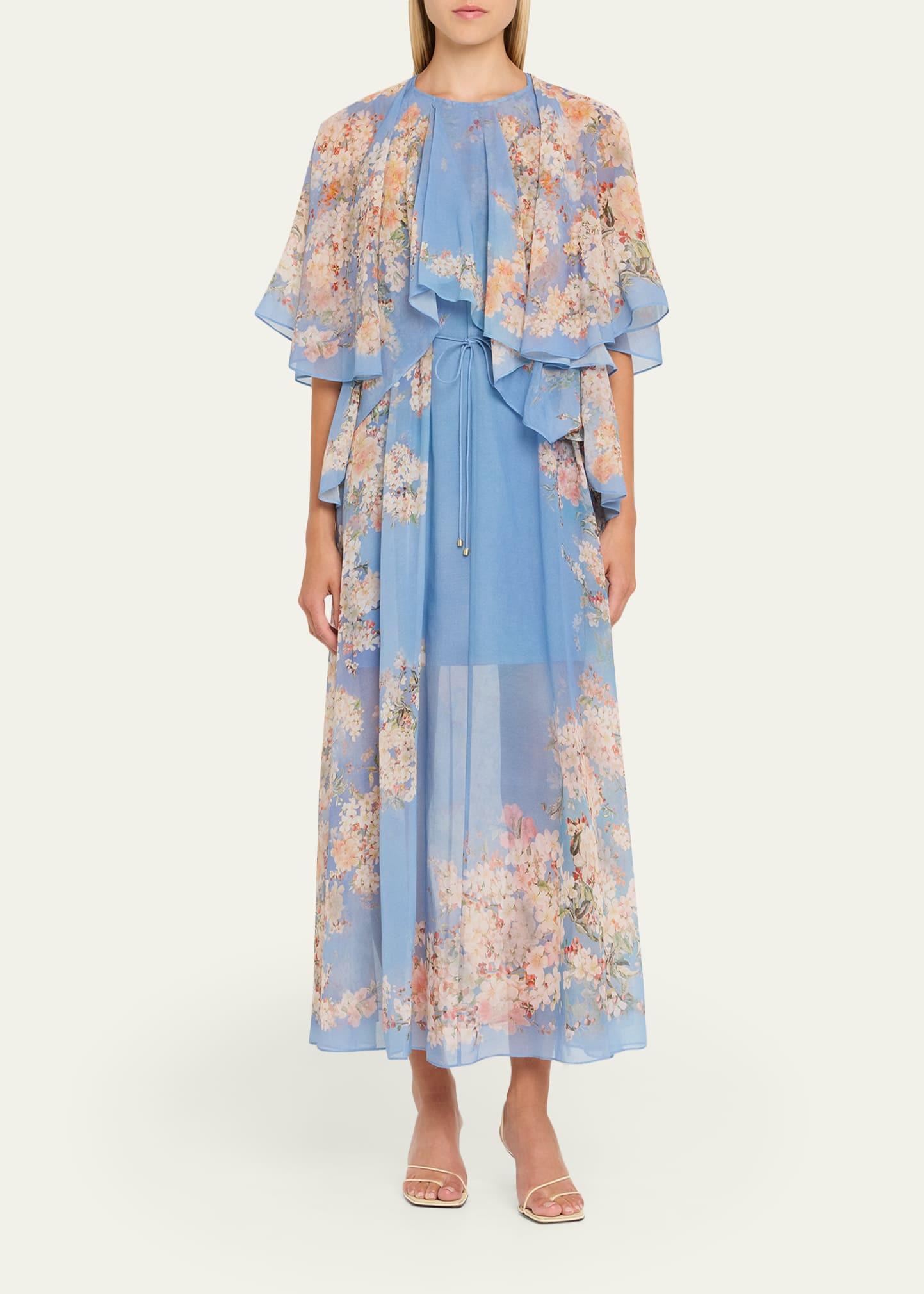 Cascadian Tiered Maxi Dress - 2