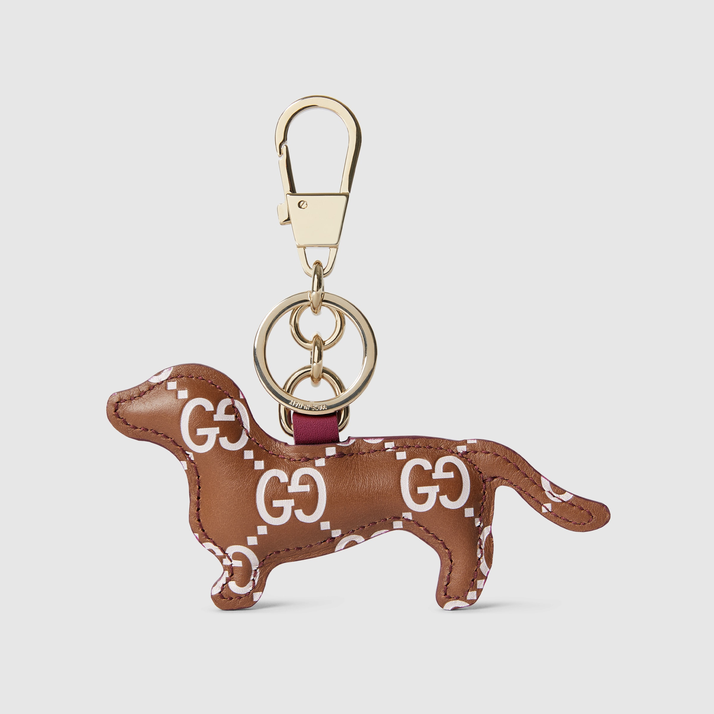 Dog-shaped bag charm - 4