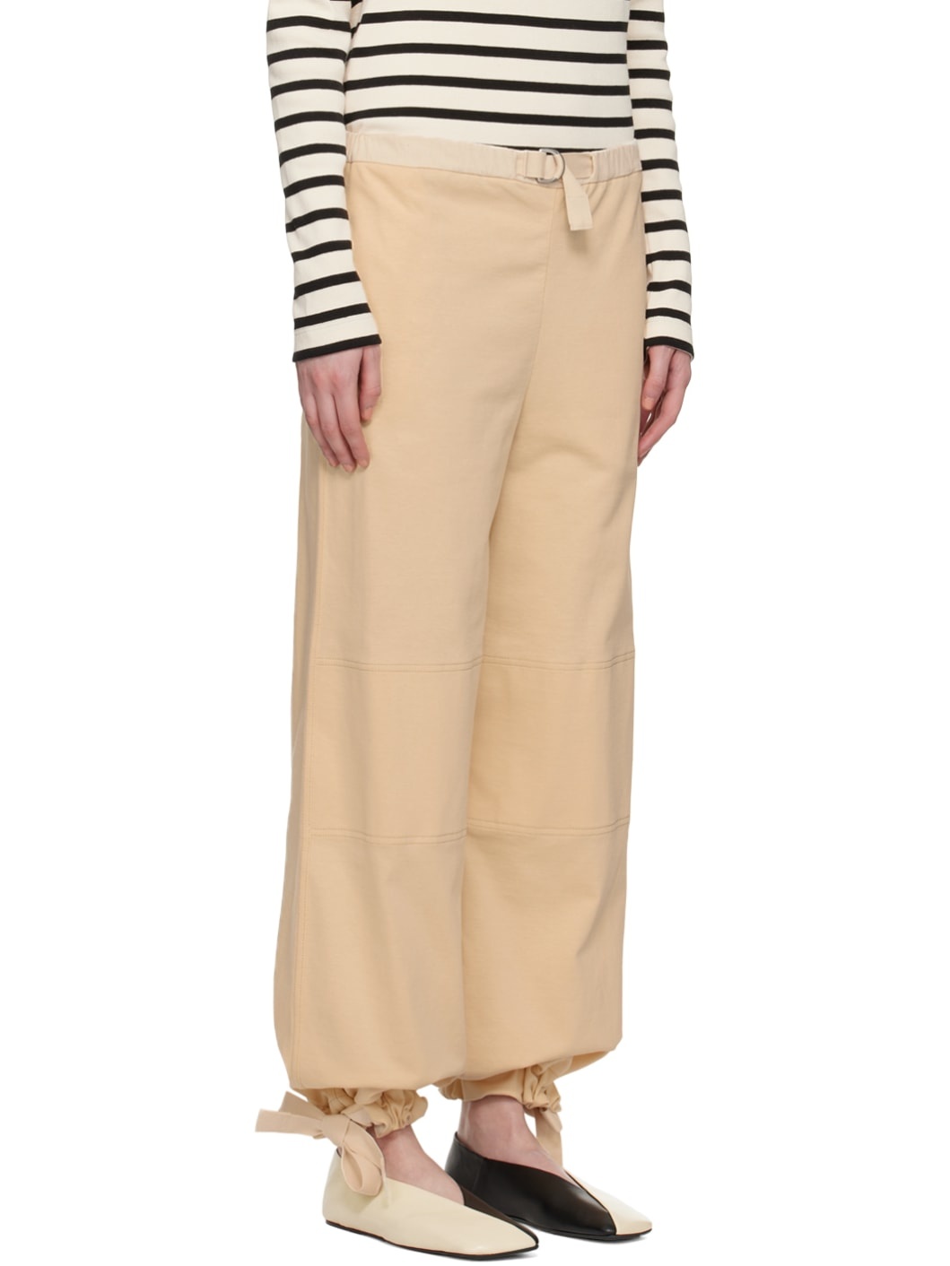 Yellow Belted Trousers - 2