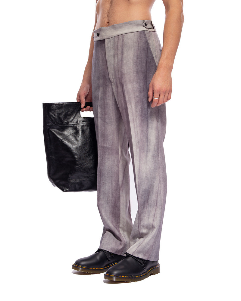 NEEDLES Side Tab Trouser Wool Gabardine Uneven Dye outlook