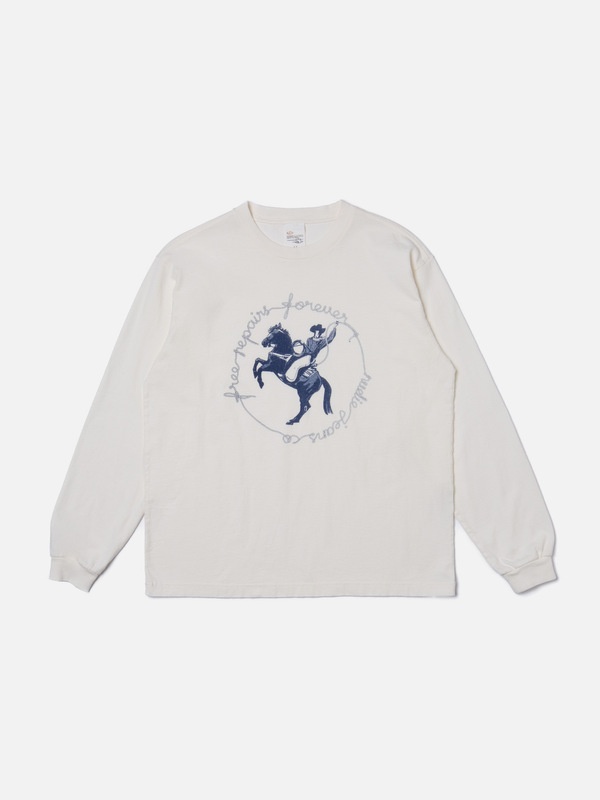 Rudi Free Repairs T-Shirt Offwhite - 1