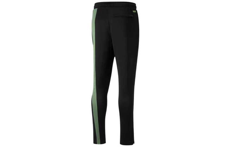 PUMA PUMA Ralph Sampson Basketball Pants 'Black Green' 532105-15 outlook