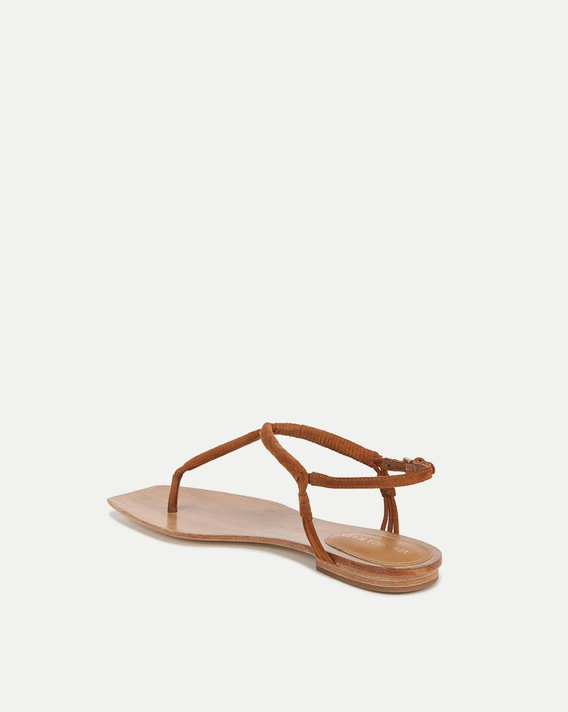 VERONICA BEARD AMELIA T-STRAP SUEDE SANDAL outlook