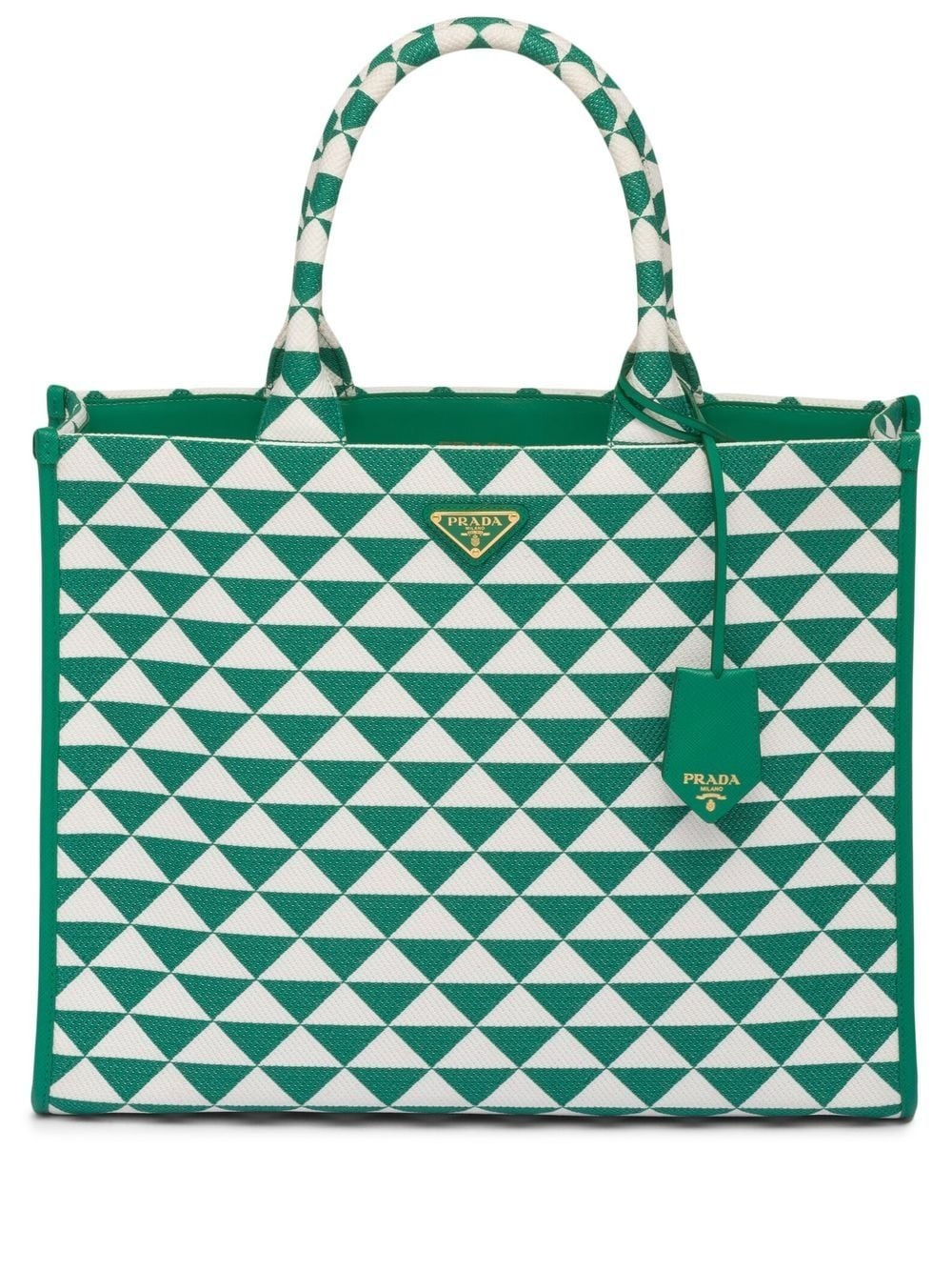 embroidered tote bag - 1