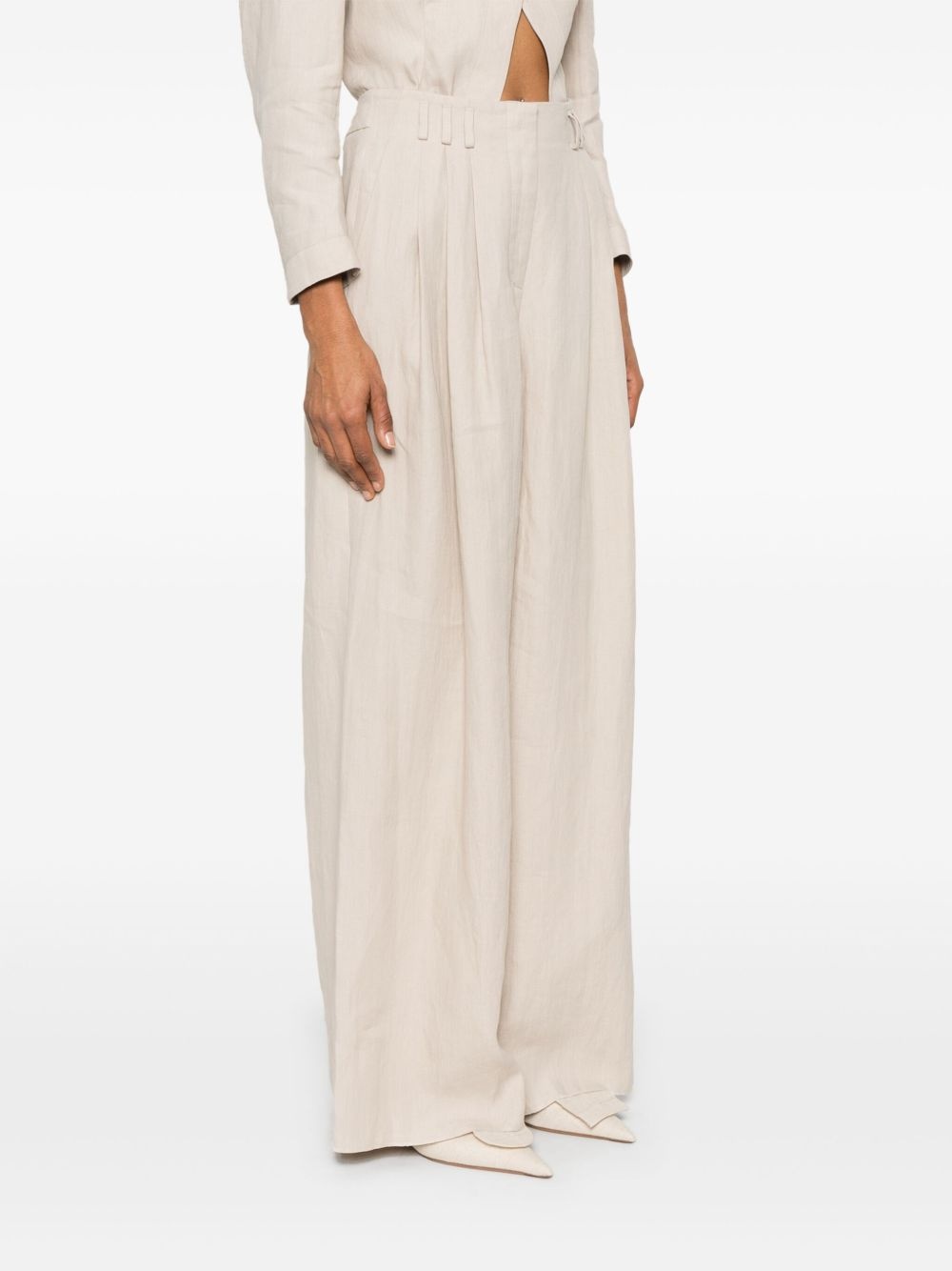 wide-leg trousers - 3