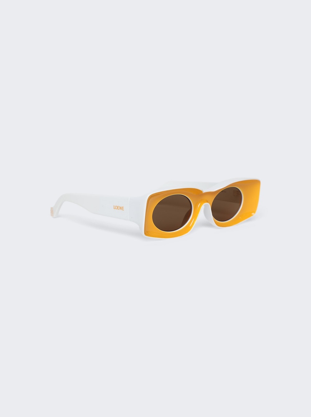 Paula's Ibiza Original Sunglasses Shiny Yellow and Brown - 4