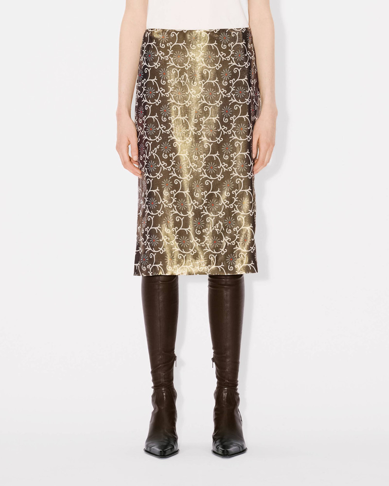 'KENZO Marguerite' straight midi skirt 3