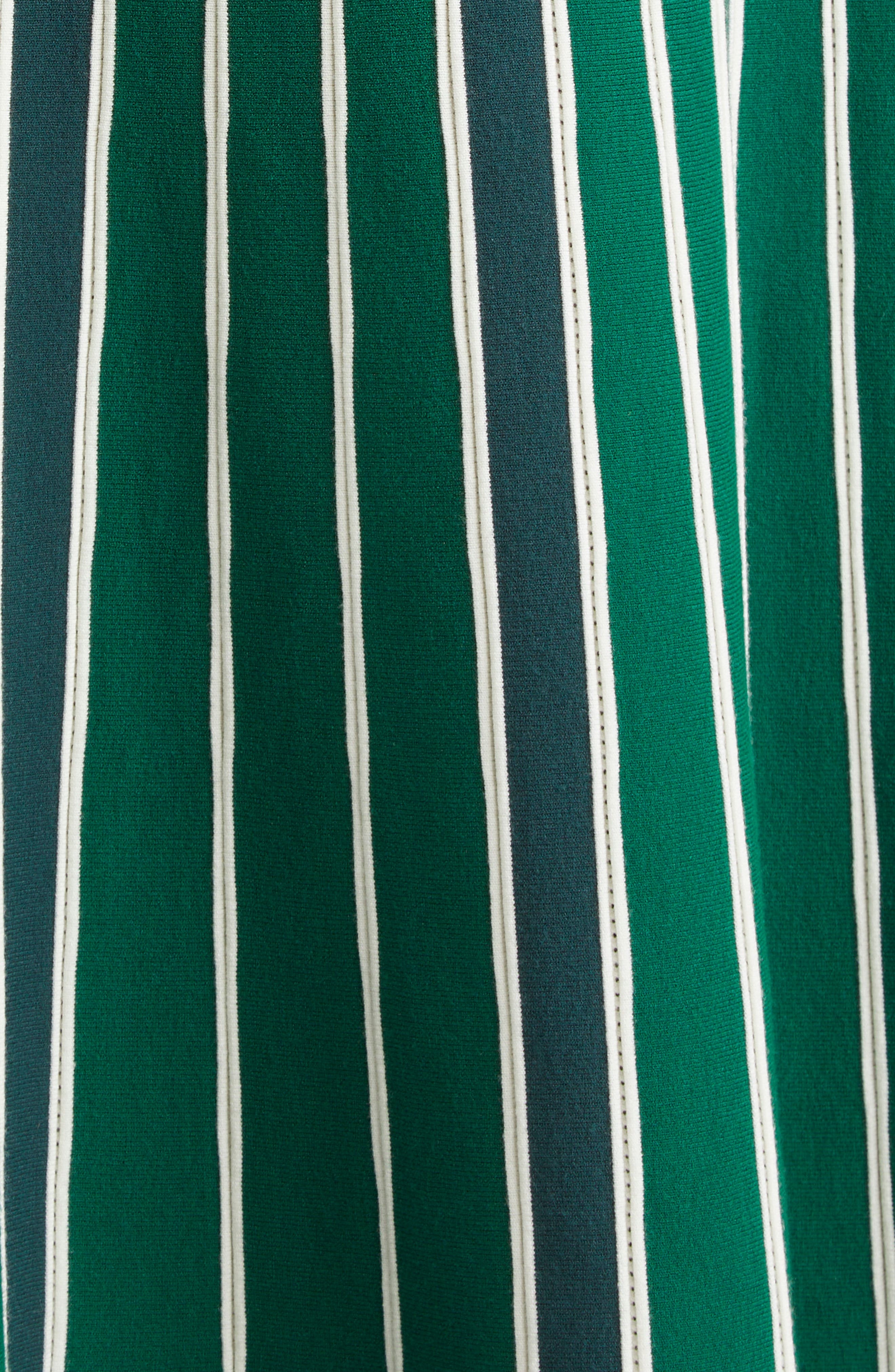 Max Mara Tallone Stripe Sleeveless Maxi Sweater Dress in Green at Nordstrom - 6