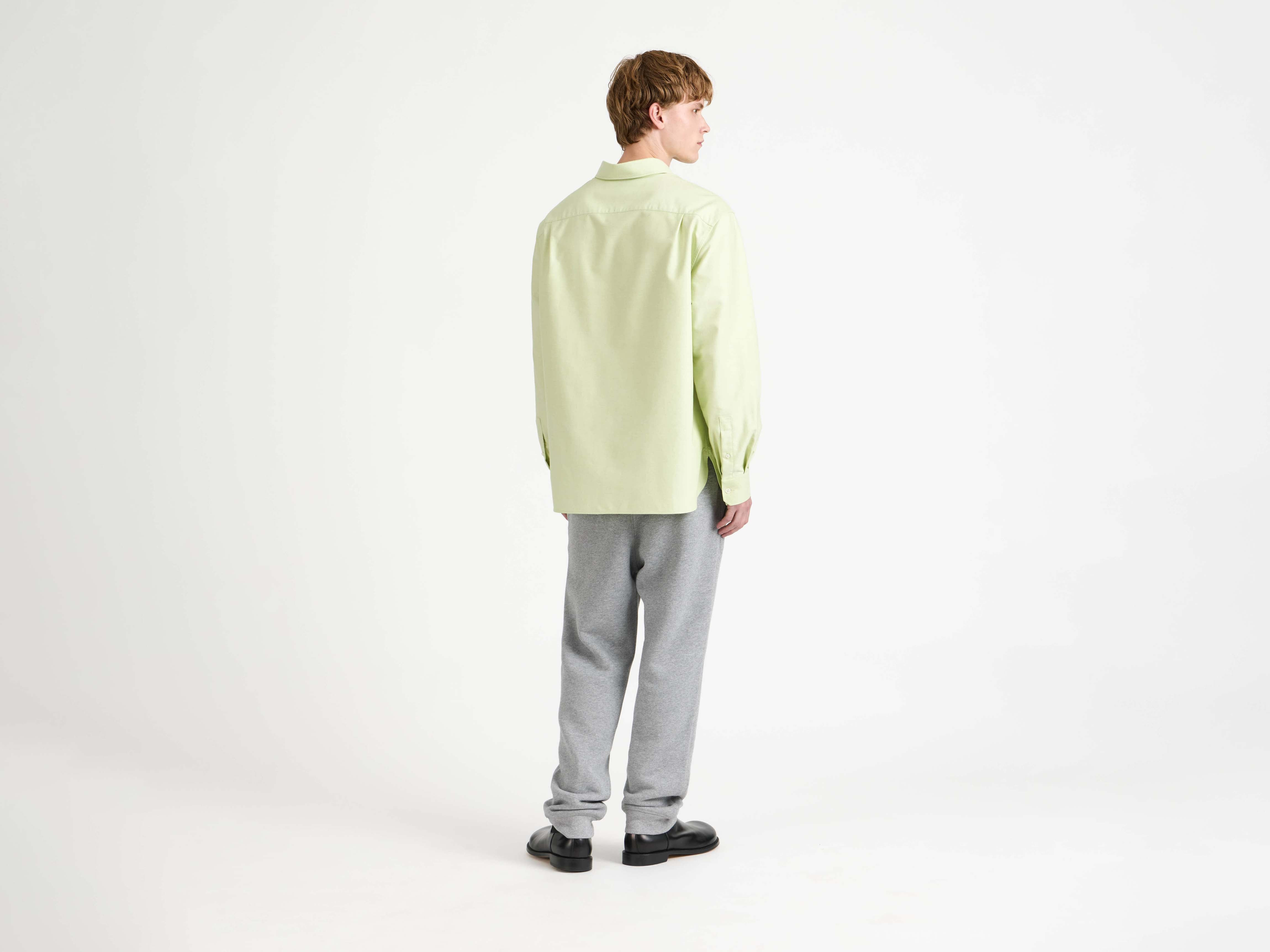 CLASSIC SHIRT IN LIME - 3