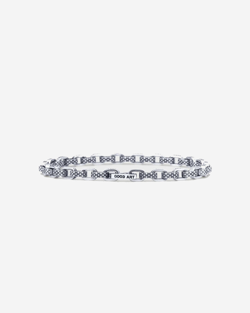 BS-PEQ-GB GOOD ART HLYWD PEQUEÑO A MANO BRACELET GOOSEBUMPS - STERLING SILVER 1