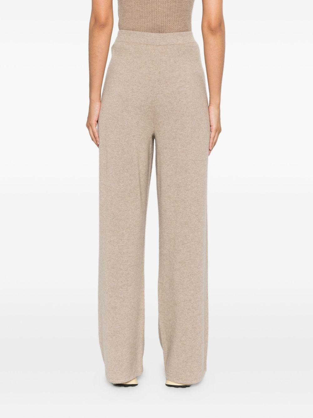cashmere straight-leg trousers - 4