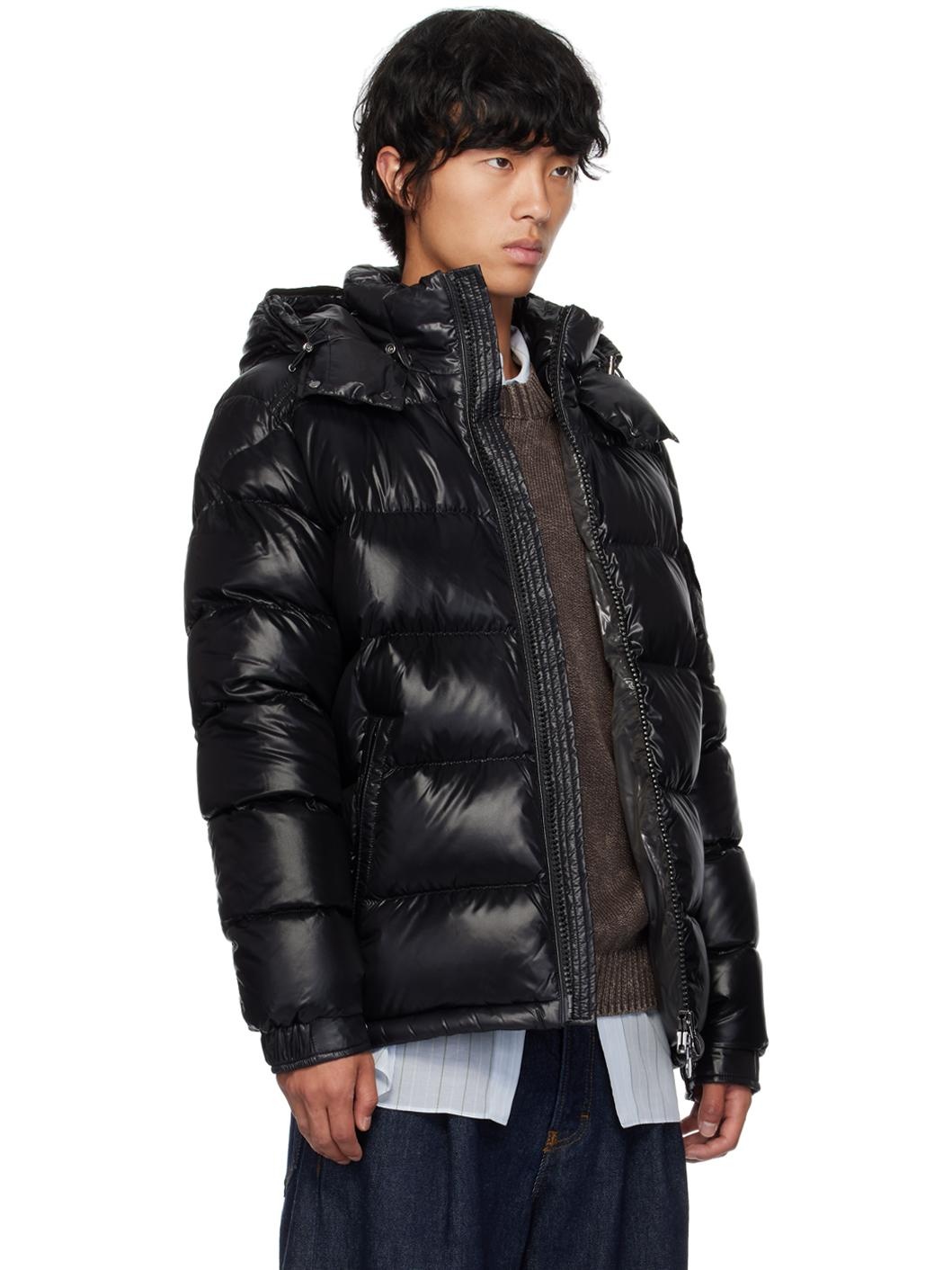 Black Moncler Maya Down Jacket - 2