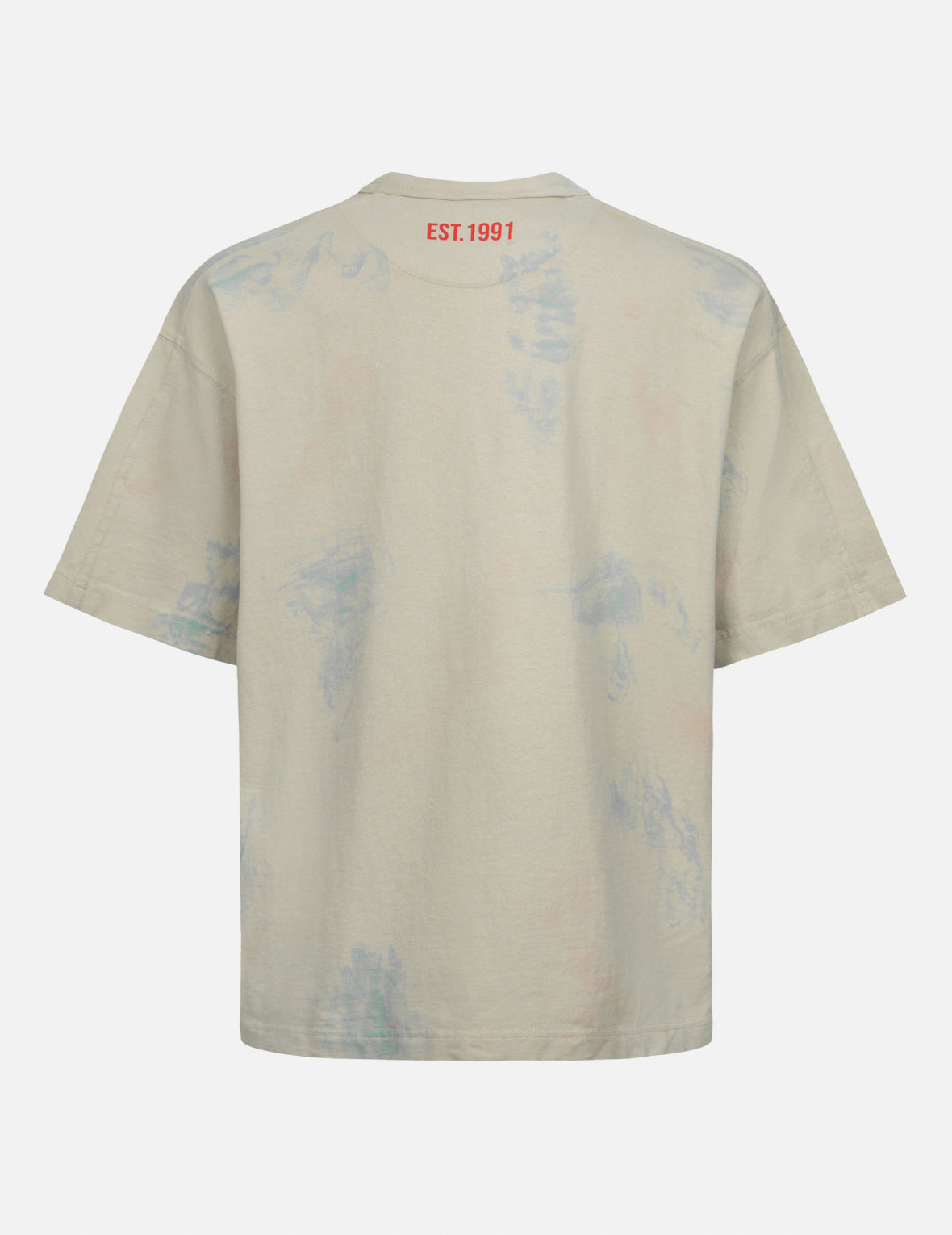 SEAGULL AND LOGO PRINT LOOSE FIT T-SHIRT - 2