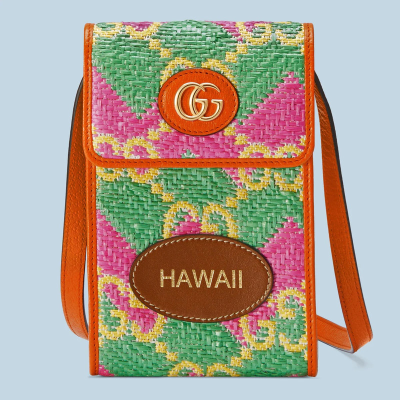 'Hawaii' GG top handle mini bag 1