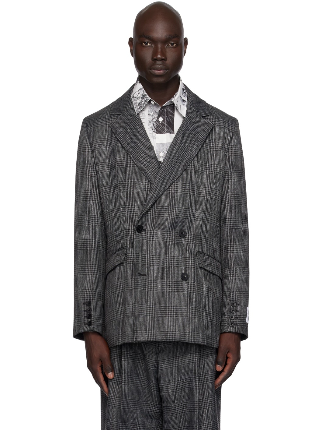 Gray Batia Suter Edition Verneuil Blazer - 1