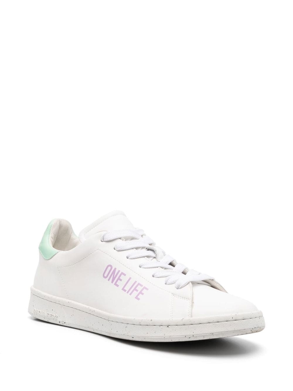 One Life logo-print low-top sneakers - 2