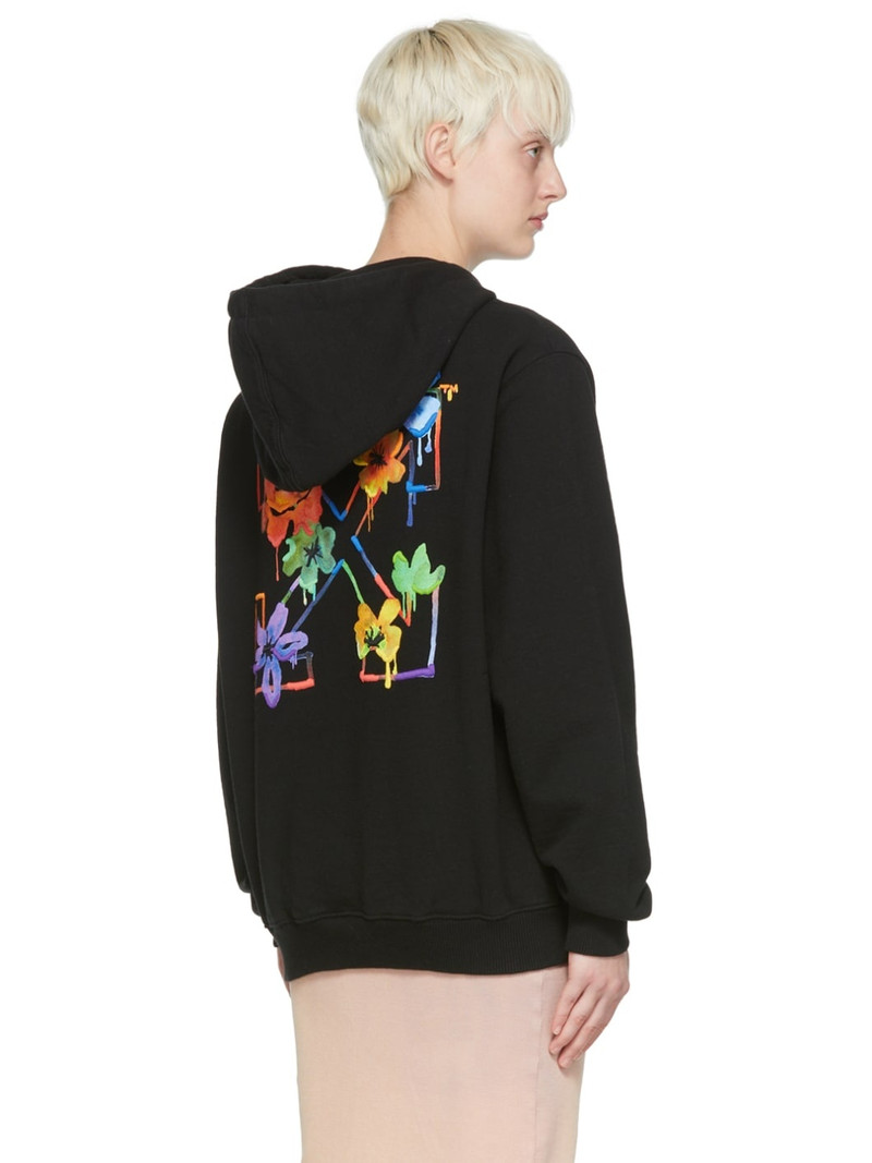 Black Cotton Hoodie 3