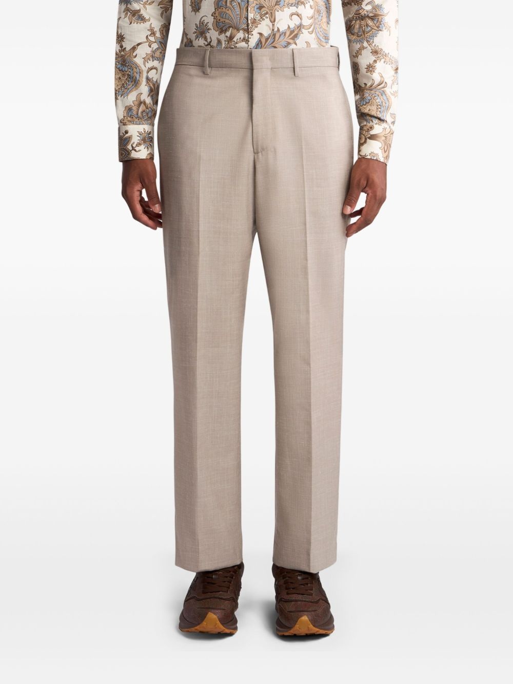 pressed-crease trousers - 3
