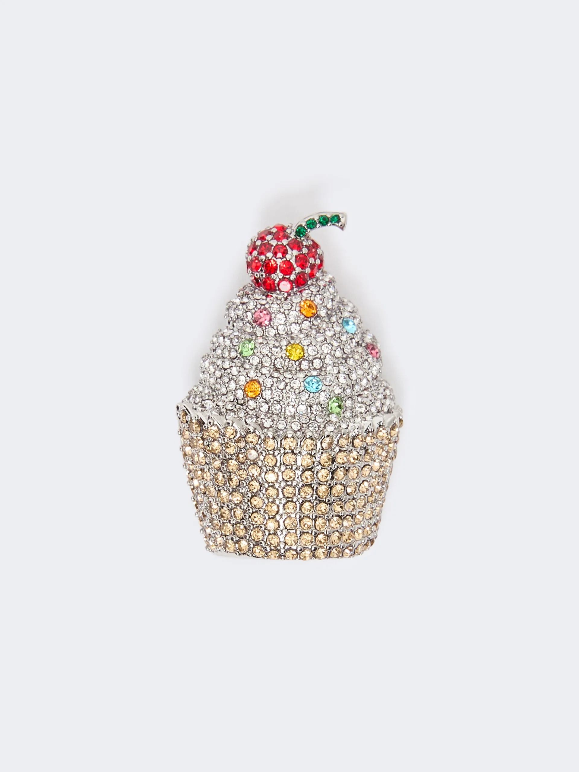 FALLA Rhinestone brooch - IVORY - 1