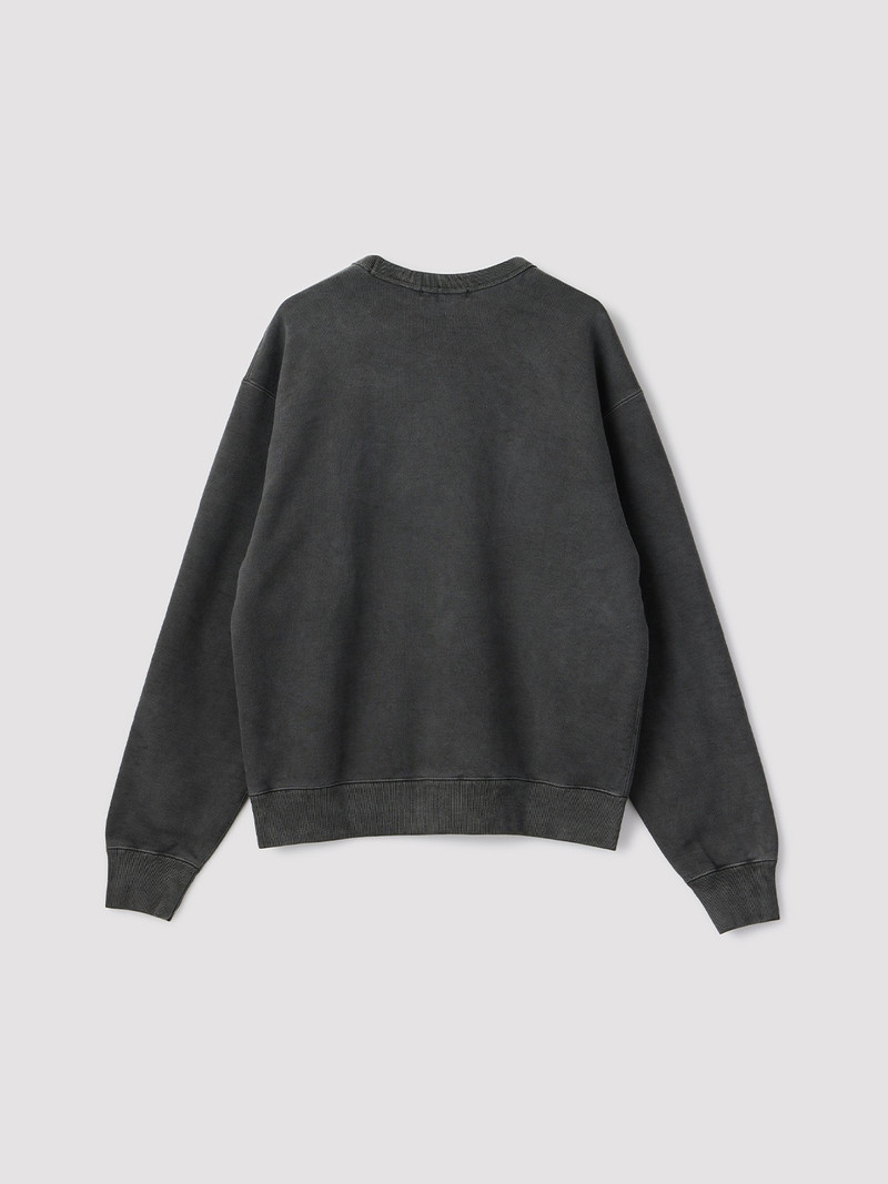 Ambush GOTHIC LOGO GARMENT DYE CREW NECK outlook