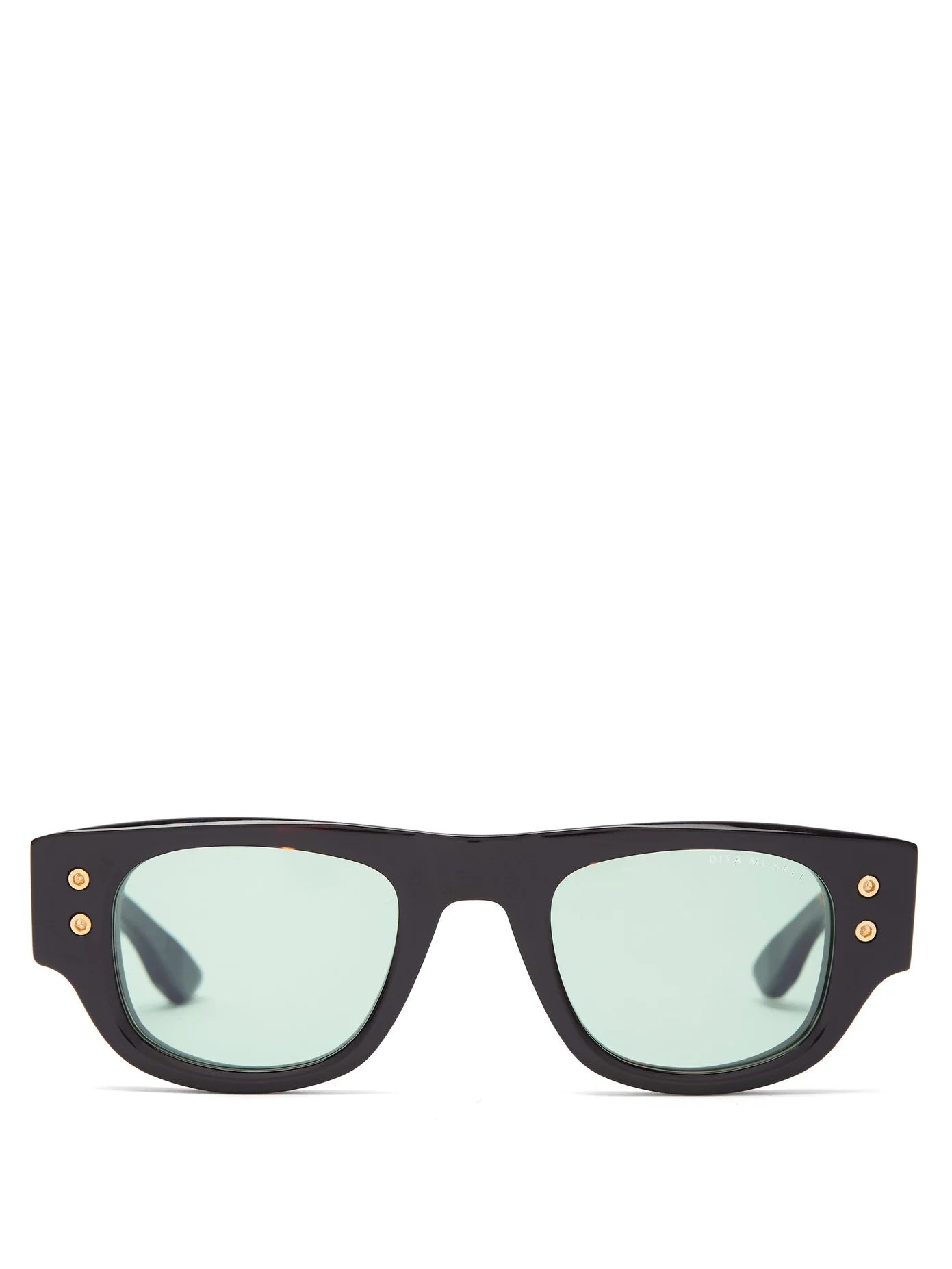 Muskel square tortoiseshell-acetate sunglasses - 1